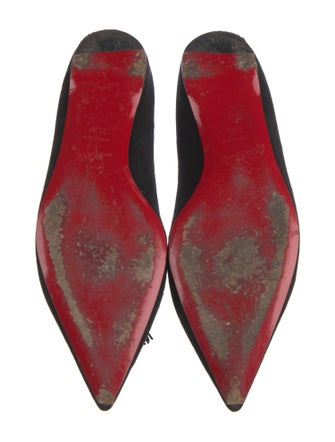 Christian Louboutin Suede Ballet Flats