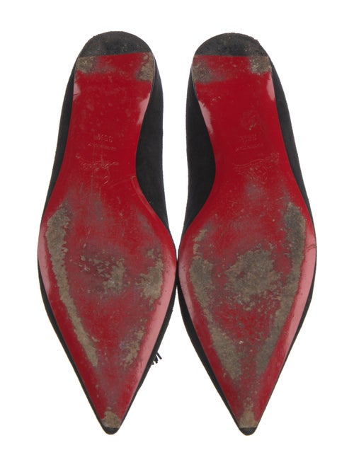 Christian Louboutin Suede Ballet Flats