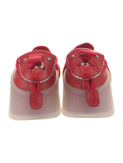 Christian Louboutin Leather Trim Embellishment Sneakers