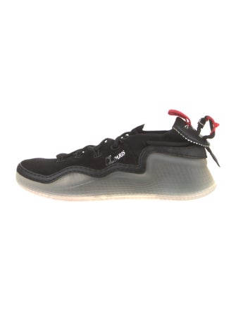 Christian Louboutin Leather Trim Embellishment Sneakers