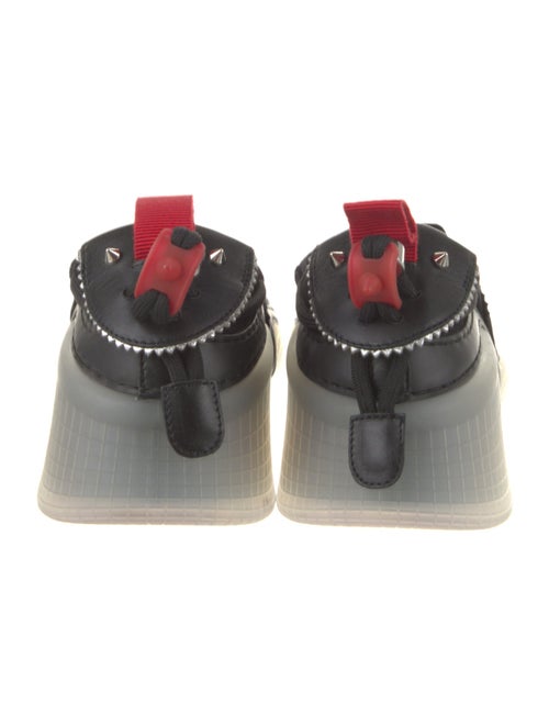 Christian Louboutin Leather Trim Embellishment Sneakers