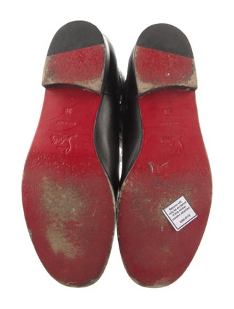 Christian Louboutin Leather Cutout Accent Riding Boots