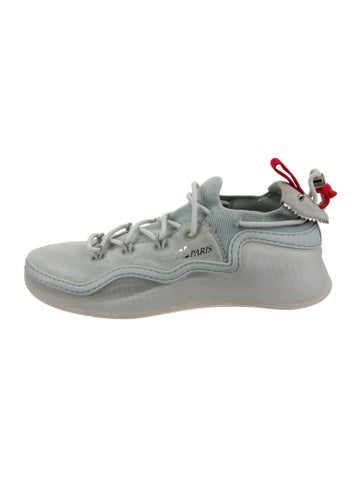 Christian Louboutin Sneakers Suede Scalloped Accent 7