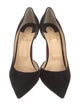 Christian Louboutin Suede D'Orsay Pumps