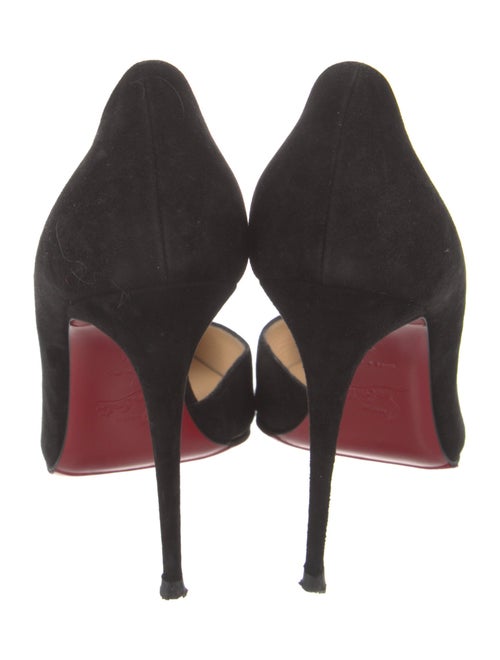 Christian Louboutin Suede D'Orsay Pumps