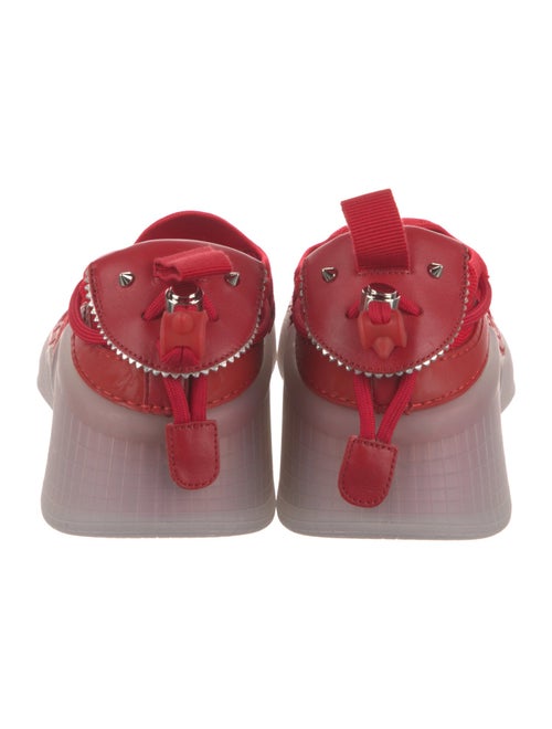 Christian Louboutin Suede Studded Accents Sneakers