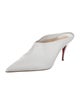 Christian Louboutin Leather Mules