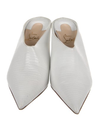 Christian Louboutin Leather Mules