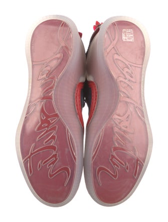 Christian Louboutin Suede Studded Accents Sneakers