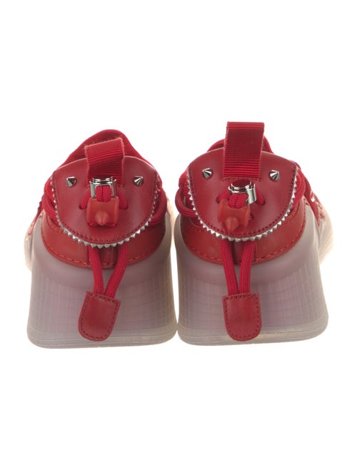 Christian Louboutin Suede Studded Accents Sneakers