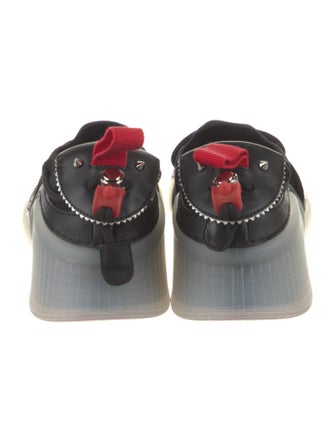 Christian Louboutin Suede Studded Accents Sneakers