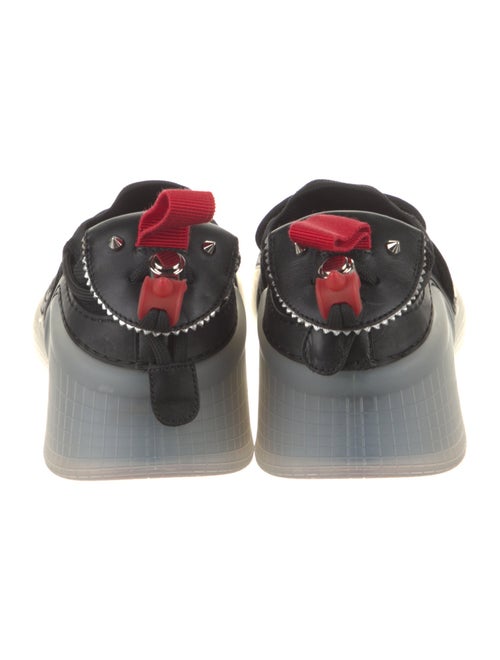 Christian Louboutin Suede Studded Accents Sneakers