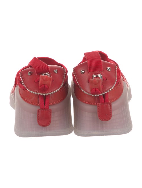 Christian Louboutin Suede Studded Accents Sneakers