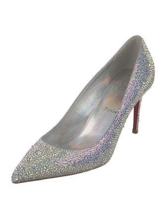 Christian Louboutin Crystal Crystal Embellishments Pumps