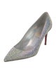 Christian Louboutin Crystal Crystal Embellishments Pumps
