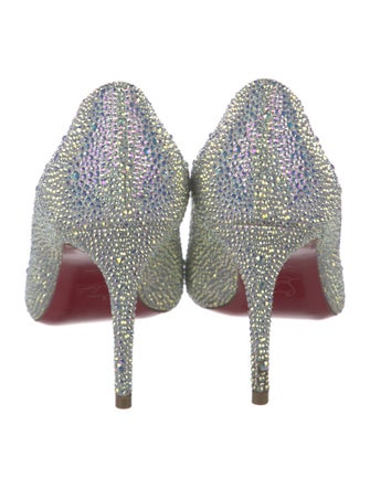 Christian Louboutin Crystal Crystal Embellishments Pumps
