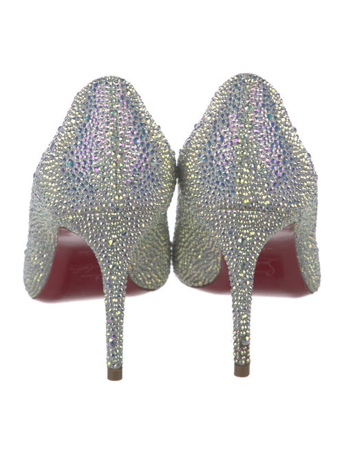 Christian Louboutin Crystal Crystal Embellishments Pumps