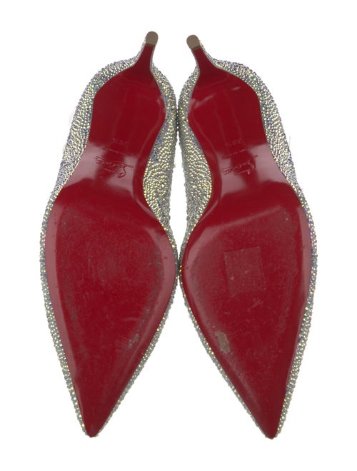 Christian Louboutin Crystal Crystal Embellishments Pumps