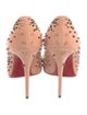 Christian Louboutin Suede Studded Accents Pumps