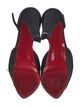 Christian Louboutin Nenecheritza 160 Suede T-Strap Pumps
