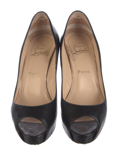 Christian Louboutin Very Prive 100 Leather Pumps