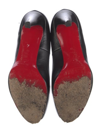 Christian Louboutin Very Prive 100 Leather Pumps