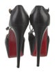 Christian Louboutin Leather T-Strap Pumps