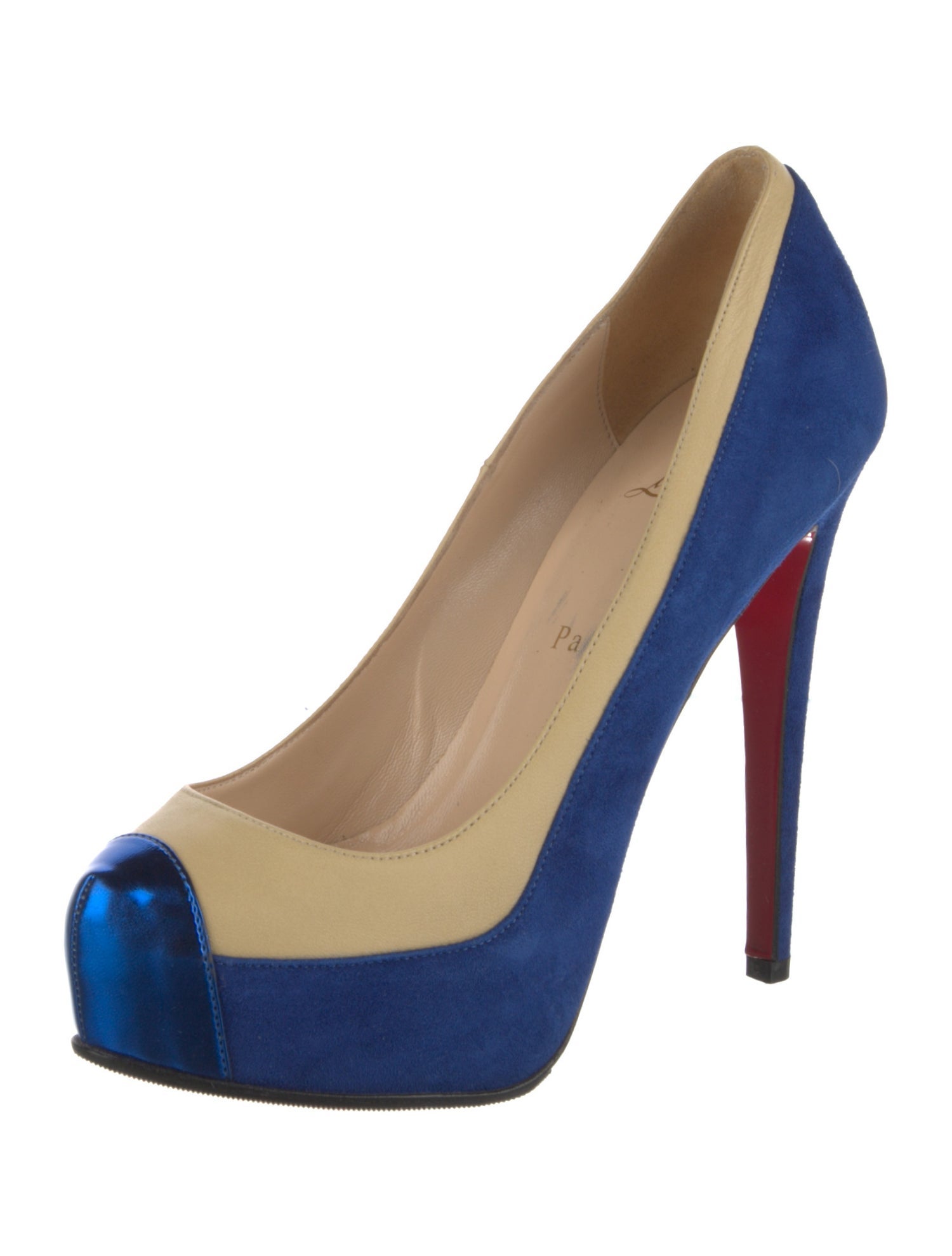 Christian Louboutin Suede Pumps