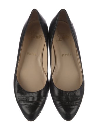 Christian Louboutin Leather Ballet Flats