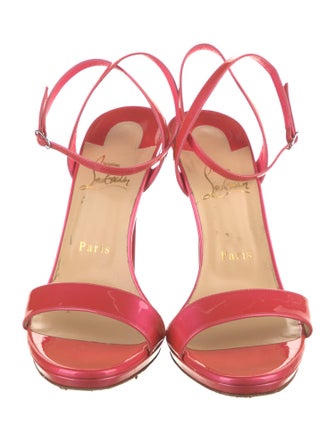 Christian Louboutin Patent Leather Sandals