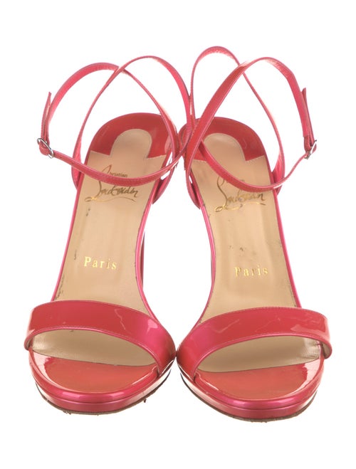 Christian Louboutin Patent Leather Sandals