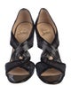 Christian Louboutin Suzanna 100 Snakeskin T-Strap Pumps