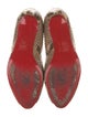 Christian Louboutin Snakeskin Animal Print Pumps