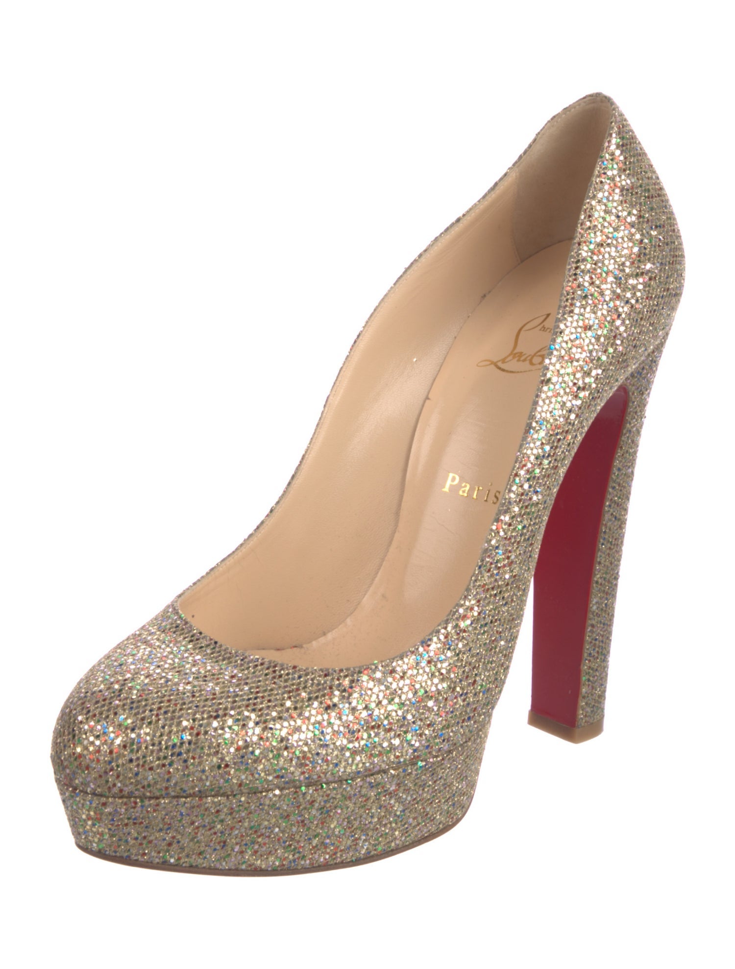 Christian Louboutin Glitter Pumps