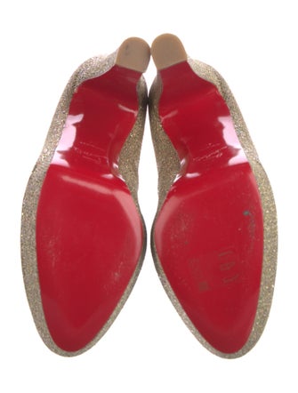 Christian Louboutin Glitter Pumps