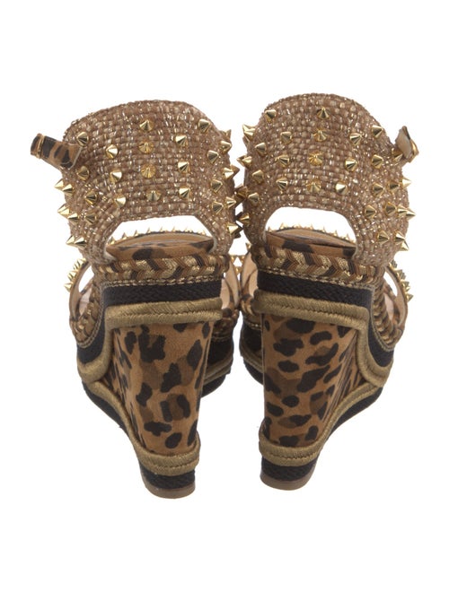 Christian Louboutin PyraClou Spike Spike Accents Espadrilles