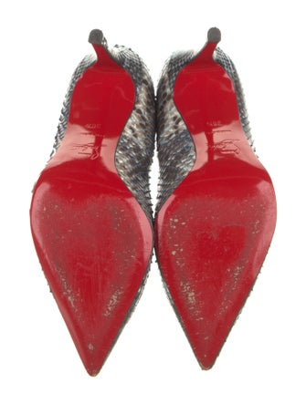 Christian Louboutin Snakeskin Animal Print Pumps