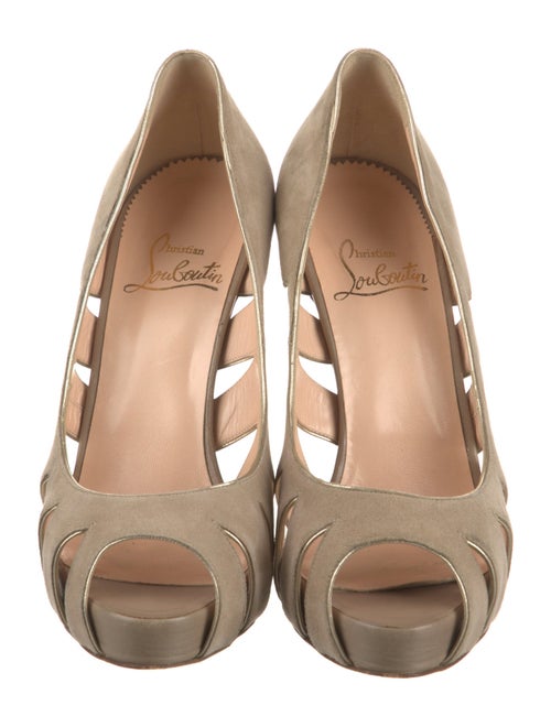 Christian Louboutin Suede Pumps