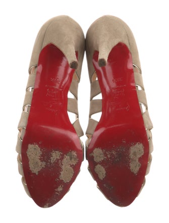 Christian Louboutin Suede Pumps