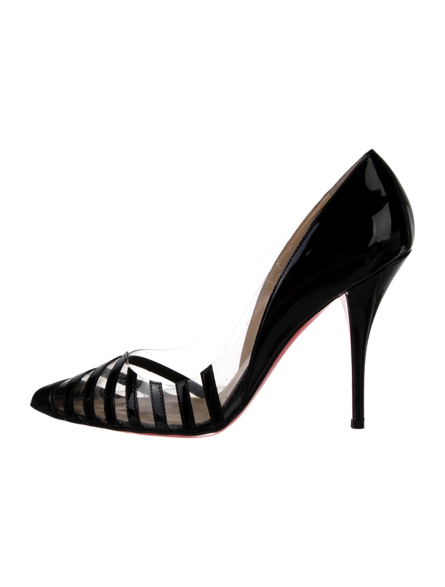Christian Louboutin PVC D'Orsay Pumps