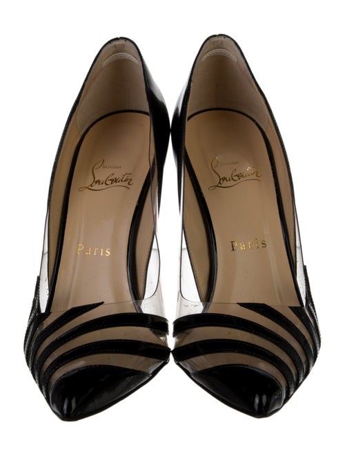 Christian Louboutin PVC D'Orsay Pumps