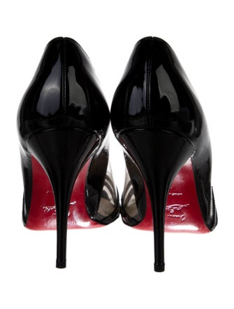 Christian Louboutin PVC D'Orsay Pumps