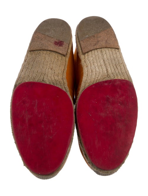 Christian Louboutin Canvas Graphic Print Espadrilles