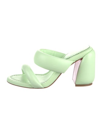 Christian Louboutin Leather Slides