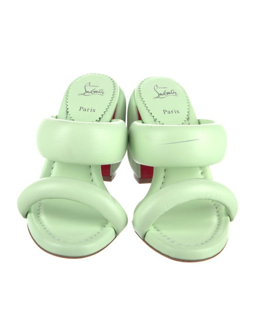 Christian Louboutin Leather Slides