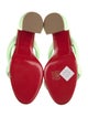 Christian Louboutin Leather Slides