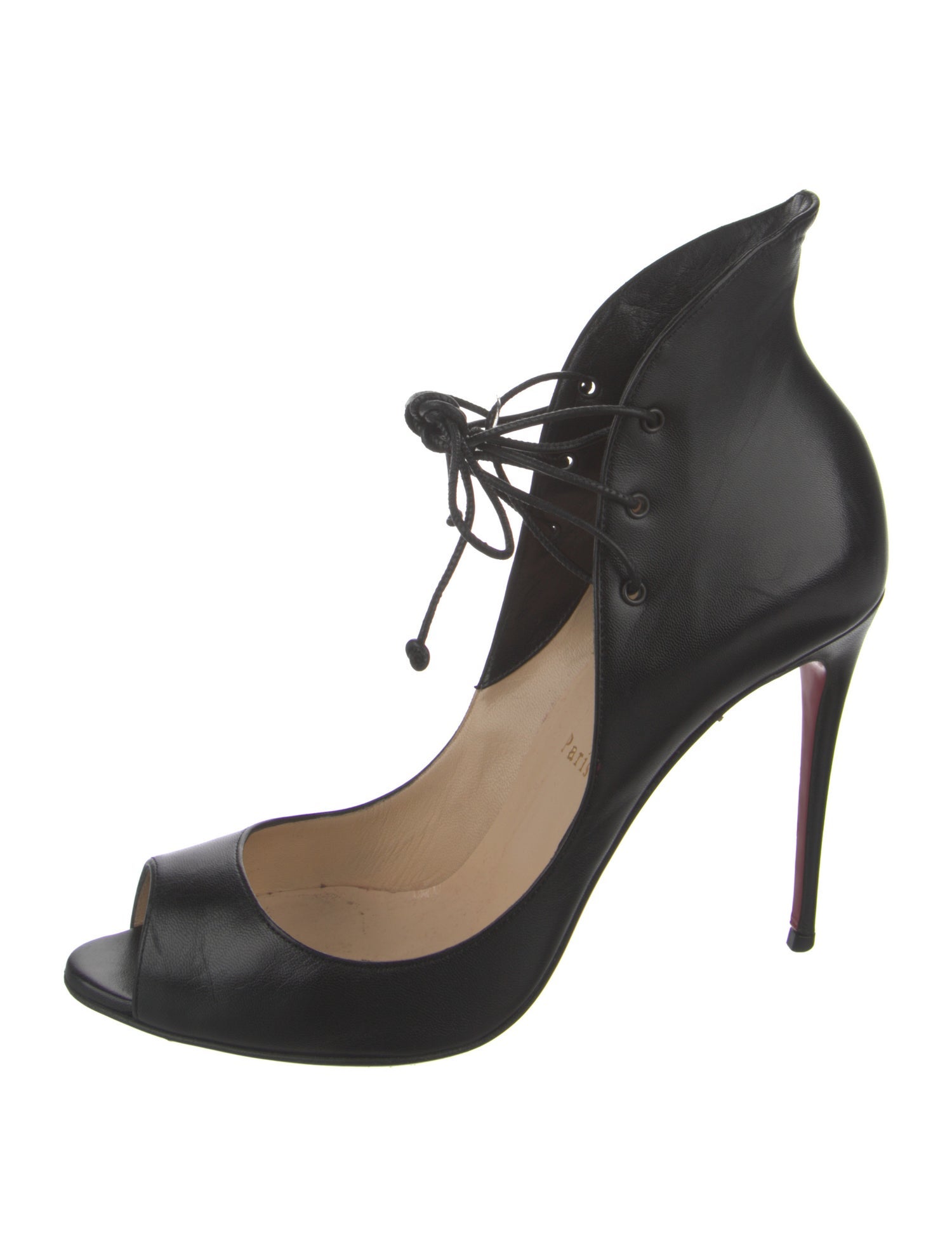 Christian Louboutin Leather D'Orsay Pumps