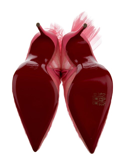 Christian Louboutin Mesh Mesh Accents Boots