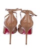 Christian Louboutin Patent Leather T-Strap Pumps