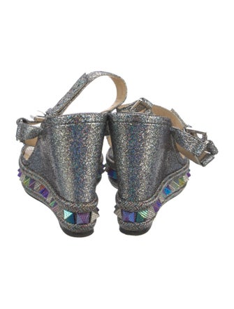 Christian Louboutin Pyraclou Spike Accents Espadrilles